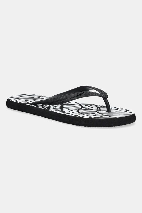 Šľapky Guess FLIP FLOP čierna F5GZ07.BB00H.JBLK