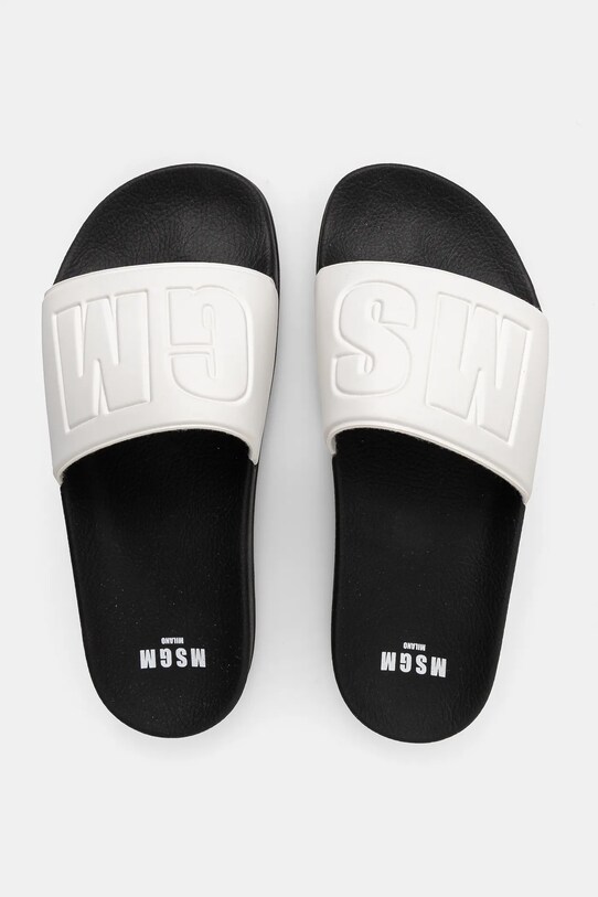 MSGM klapki 3840MS209.864.01 biały