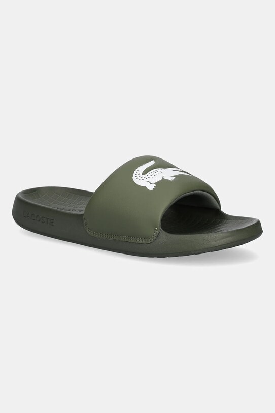 Lacoste ciabatte slide SERVE SLIDE 1.0 verde 49CMA0021