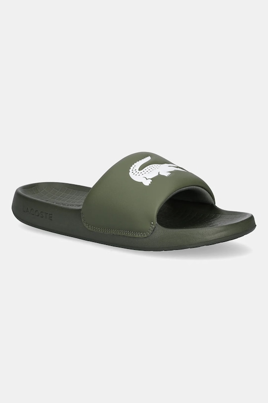 Шлепанцы Lacoste SERVE SLIDE 1.0 зелёный 49CMA0021