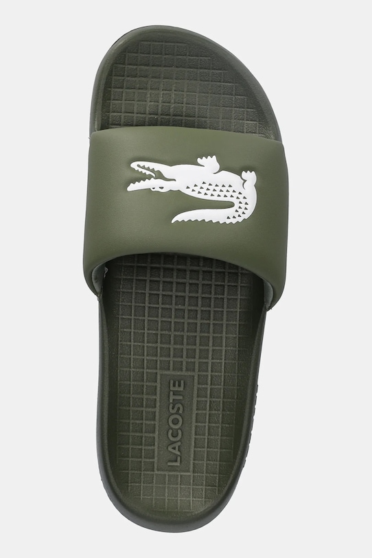 Шлепанцы Lacoste SERVE SLIDE 1.0 зелёный 49CMA0021