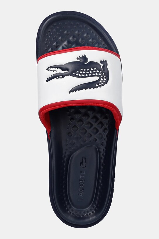 Lacoste ciabatte slide SERVE SLIDE DUAL blu navy 49CMA0034