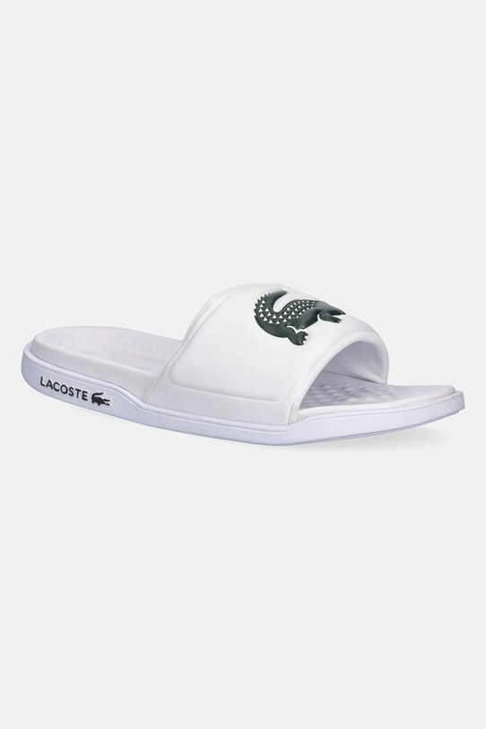 Παντόφλες Lacoste SERVE SLIDE DUAL λευκό 49CMA0038