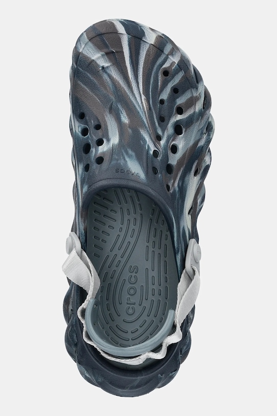 Crocs klapki Echo Marbled Clog niebieski 208454.0LE