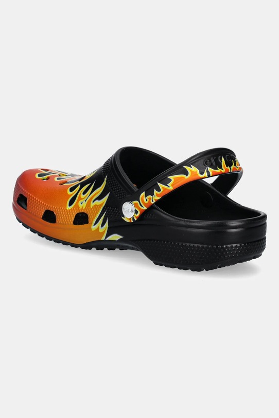 Obuwie Crocs klapki Classic Flames Clog 211004.0C4 czarny