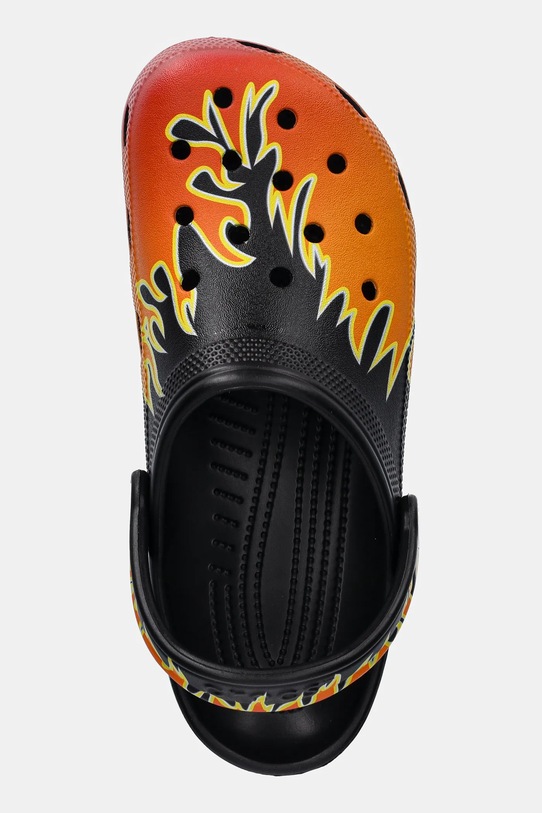 Crocs klapki Classic Flames Clog czarny 211004.0C4