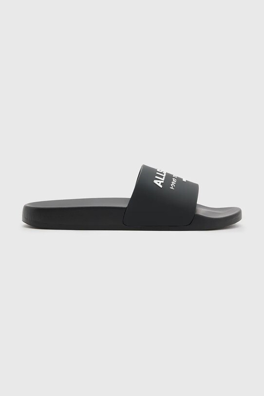 Шлепанцы AllSaints Underground Slider чёрный M001FC