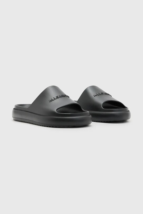 Шльопанці AllSaints Dune Slider M023FA.BLK чорний SS25