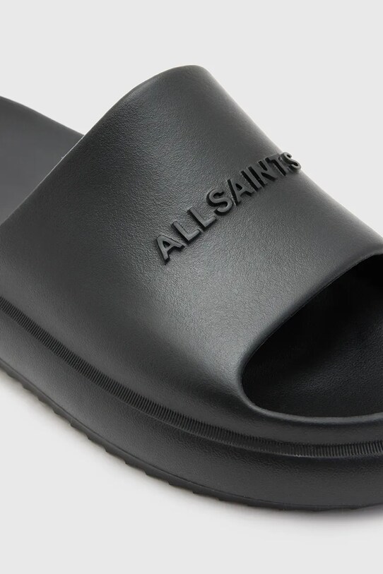 Шльопанці AllSaints Dune Slider чорний M023FA.BLK
