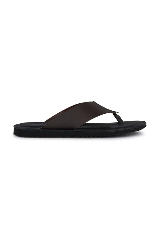 Geox slapi de piele U ERICE maro U45GUC.00043.C6009