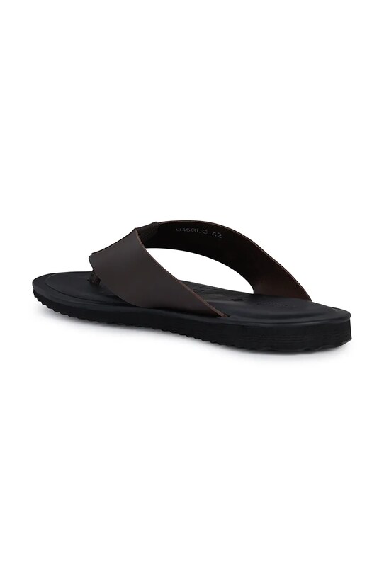 Geox slapi de piele U ERICE maro U45GUC.00043.C6009