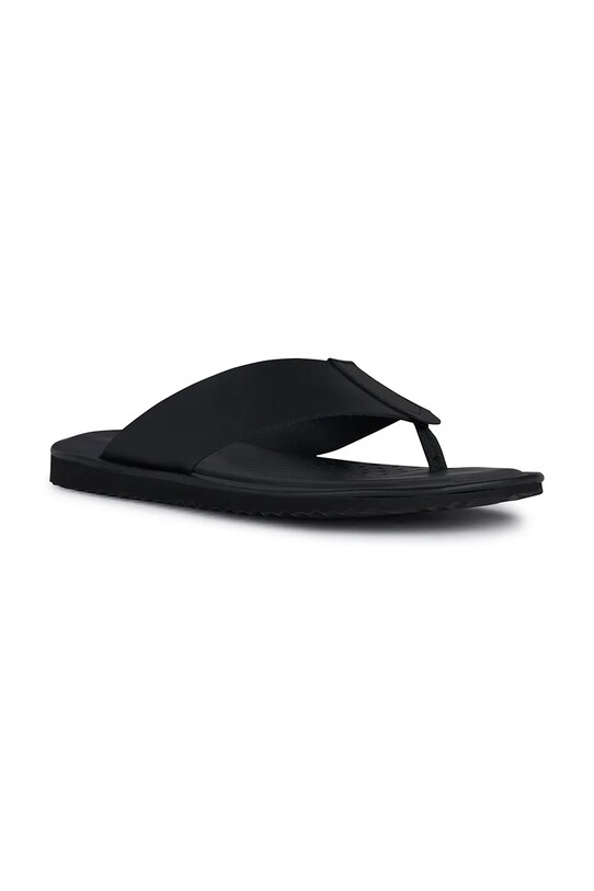Geox slapi de piele U ERICE U45GUC.00043.C9999 negru SS25