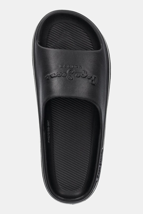 Pepe Jeans papuci BEACH SLIDE M negru PMS70159.997
