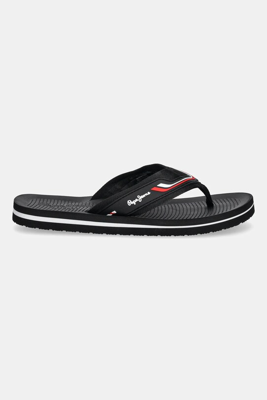 Šľapky Pepe Jeans WEST CLUB PMS70162 čierna SS25