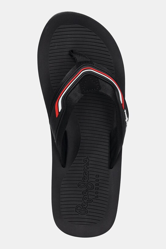 Šľapky Pepe Jeans WEST CLUB čierna PMS70162