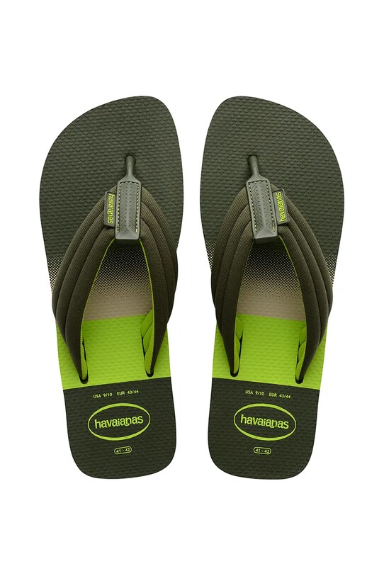 Havaianas slapi URBAN PRINT textil verde 4148359.4896