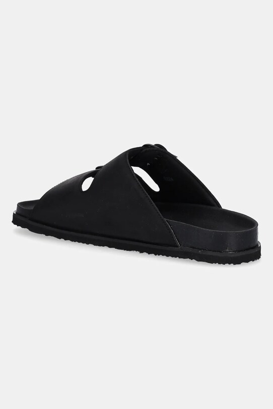Παπούτσια Nubuck παντόφλες Scholl NOLAN F322801004 μαύρο