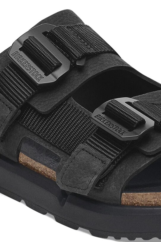 Παπούτσια Δερμάτινες παντόφλες Birkenstock Shinjuku 2S LEA/TEX 1029640 μαύρο