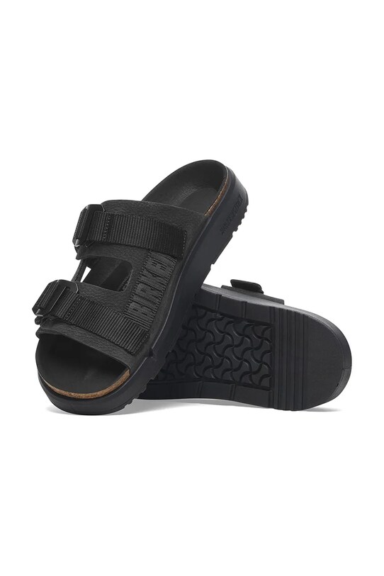 Birkenstock leather sliders Shinjuku 2S LEA/TEX 1029640