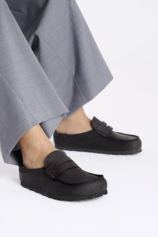 Δερμάτινες παντόφλες Birkenstock Naples Wrapped LEOI 1029711
