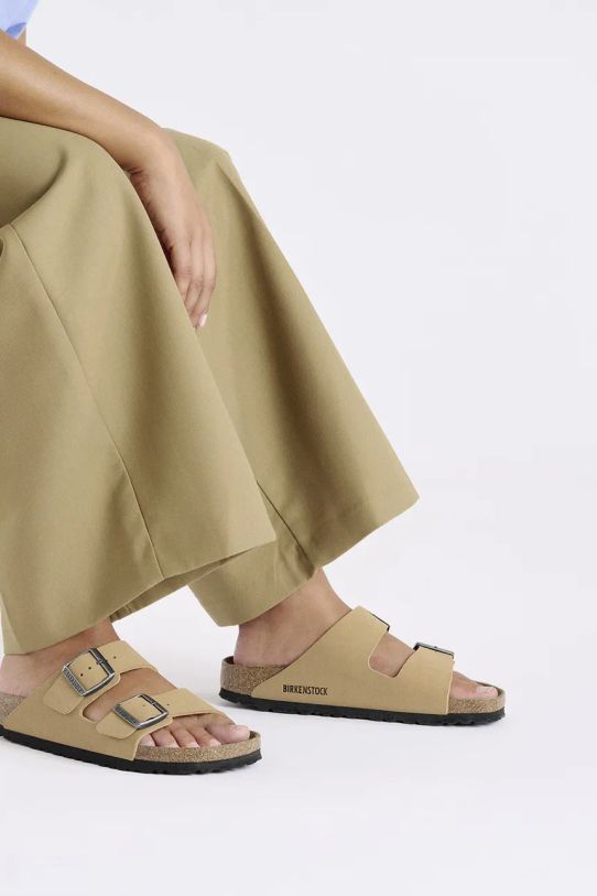 Natikače od nubuk kože Birkenstock Arizona Birkibuc 1029151