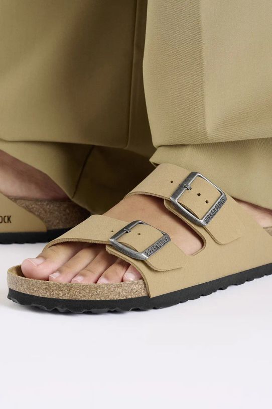 Natikače od nubuk kože Birkenstock Arizona Birkibuc 1029151