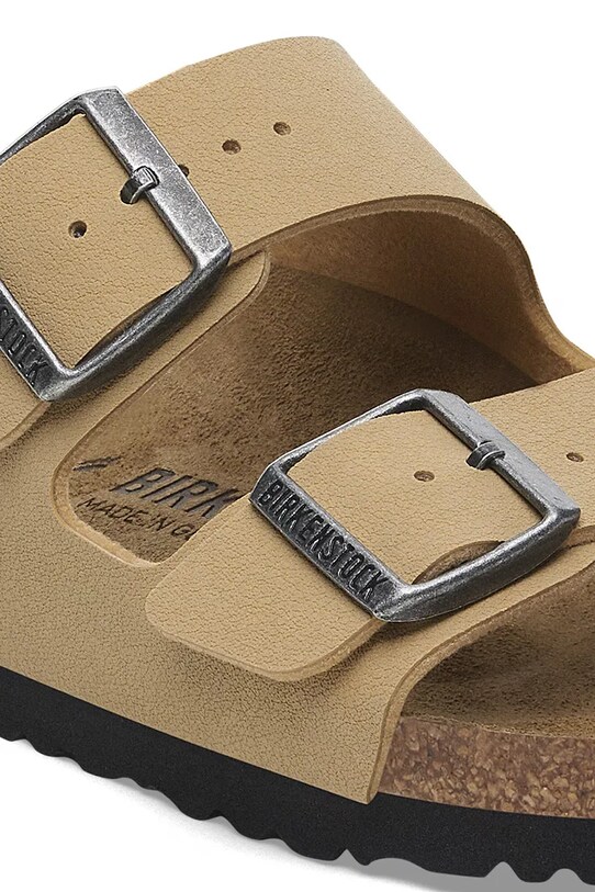 Scarpe Birkenstock infradito in nubuck Arizona Birkibuc 1029151 beige