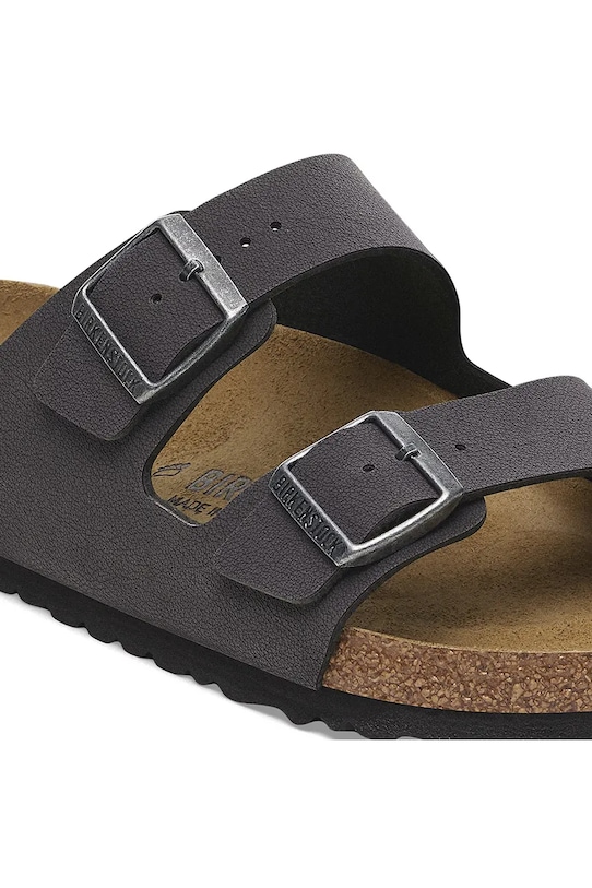 Obuwie Birkenstock klapki Arizona Birkibuc 1029134 brązowy