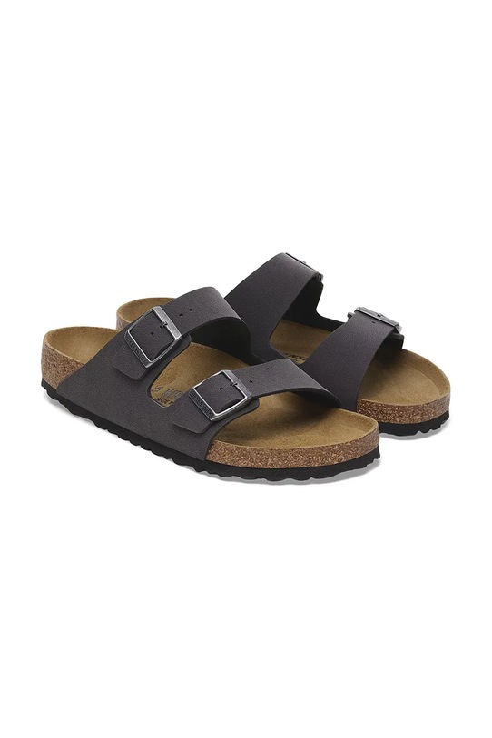 Pantofle Birkenstock Arizona Birkibuc hnědá 1029134