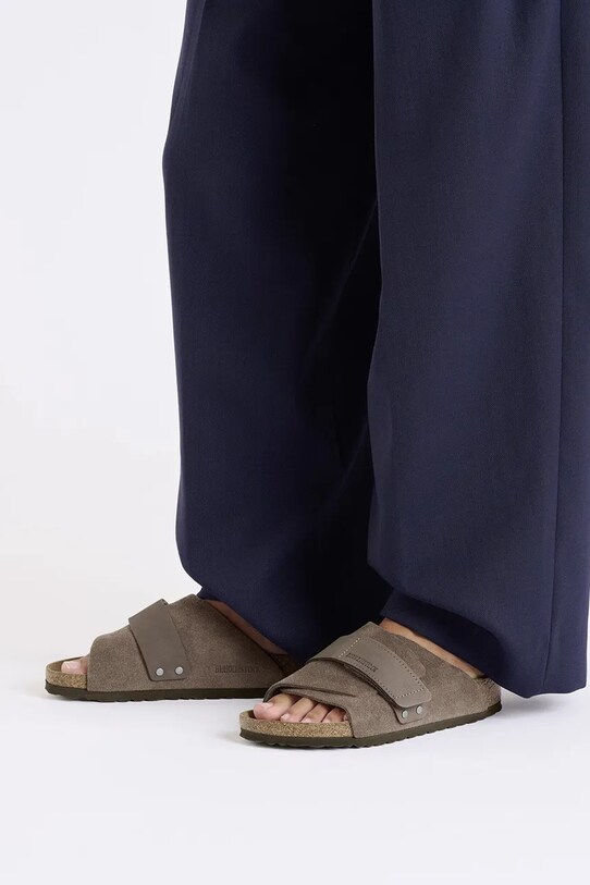 Кожаные шлепанцы Birkenstock Kyoto 1029138
