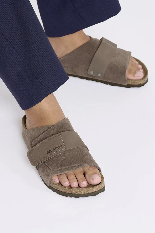 Кожаные шлепанцы Birkenstock Kyoto 1029138