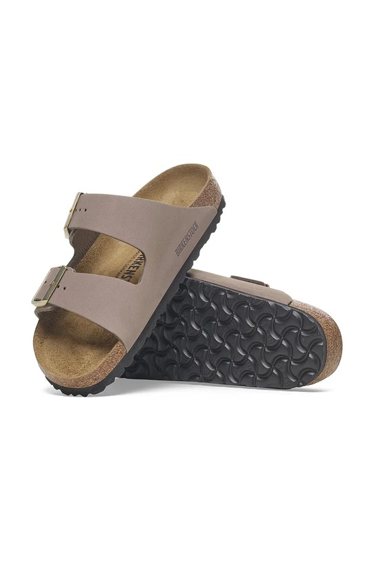 Шльопанці з нубуку Birkenstock Arizona 1029428