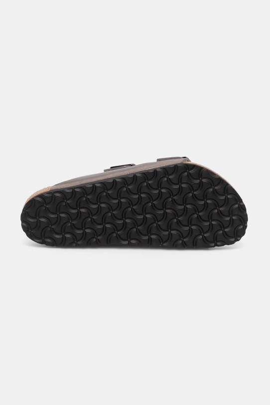 Шльопанці з нубуку Birkenstock Arizona 1027046 сірий