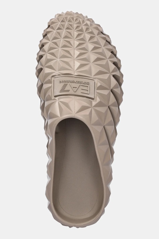 EA7 Emporio Armani klapki beżowy XK385.XBR001