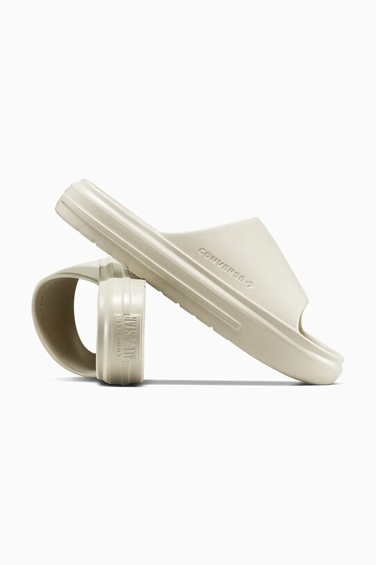 Converse klapki Essential Slide beżowy A12175C