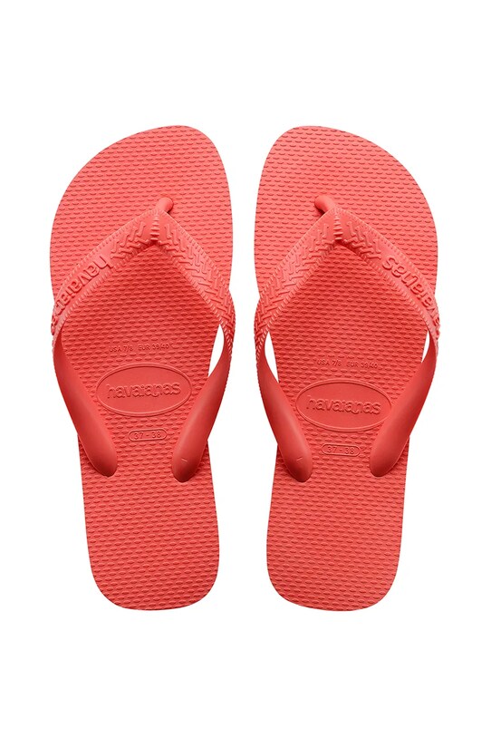 Šľapky Havaianas TOP plochý oranžová 4000029.1256