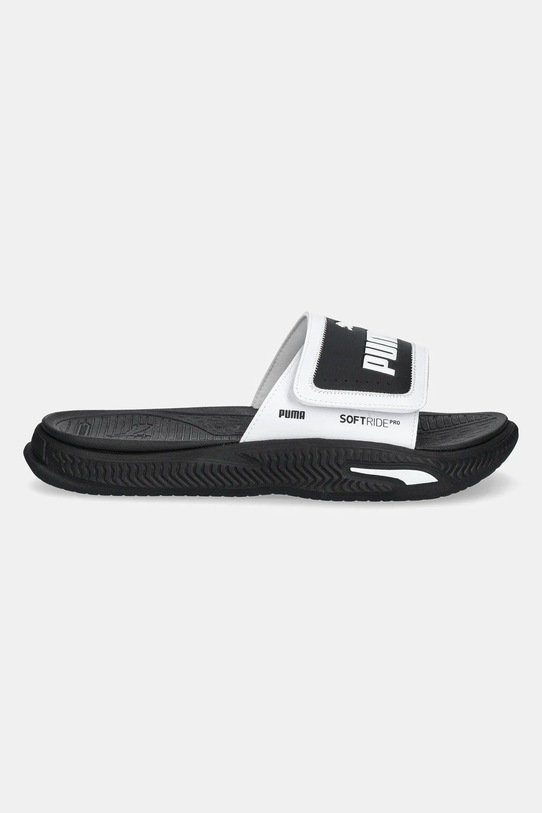 Puma papuci SoftridePro Slide 24 V 395431 alb SS25