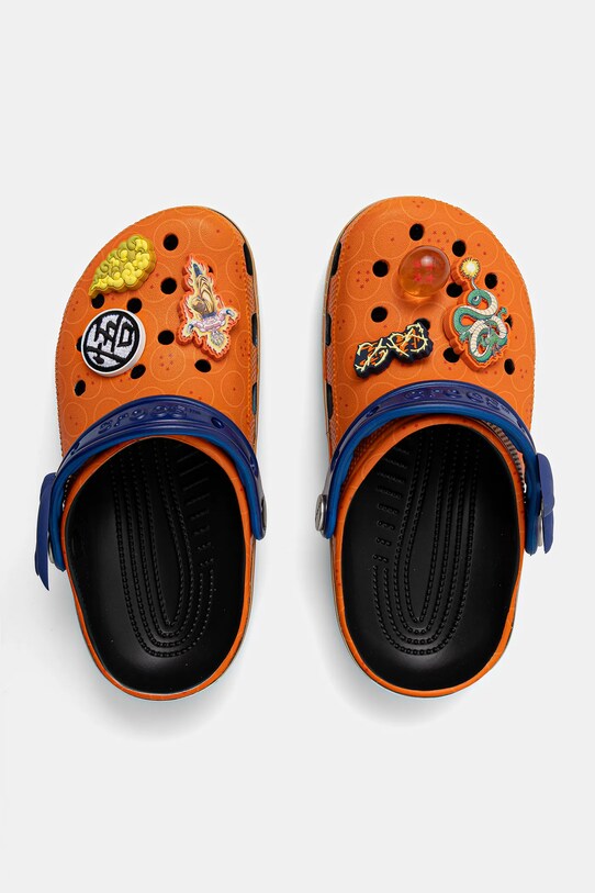 Crocs klapki Classic Dragon Ball Z Clog 210826.90H pomarańczowy SS25