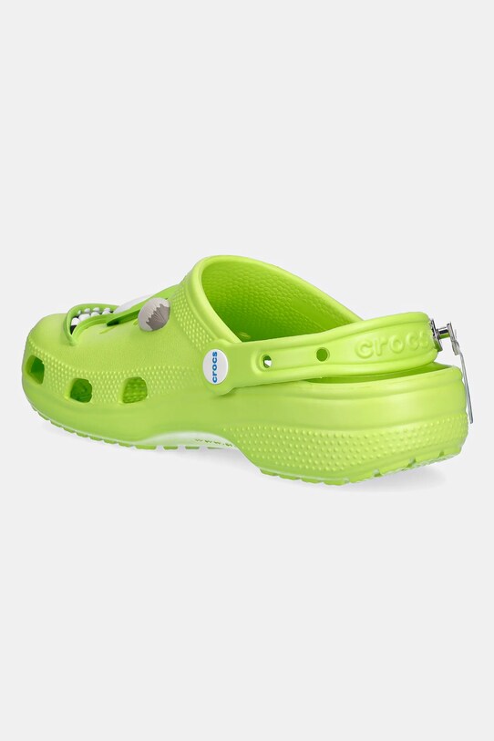 Obuwie Crocs klapki Classic Monsters Inc Mike Clog 210875.90H zielony