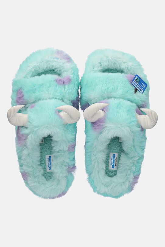 Παντόφλες Crocs Classic Monsters Sulley Cozzy Sandal 210877.90H τιρκουάζ SS25
