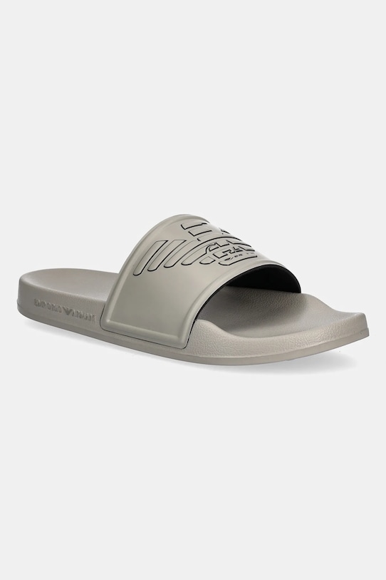 Emporio Armani Underwear klapki syntetyczny beżowy XVPS11.XR273.U529