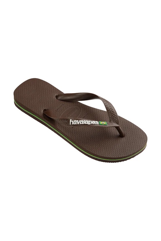 Obuwie Havaianas japonki BRASIL LOGO 4110850.2673 brązowy
