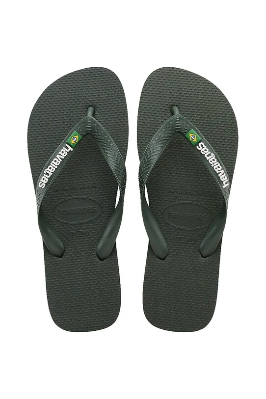 Шльопанці Havaianas BRASIL LOGO віденський зелений 4110850.5983