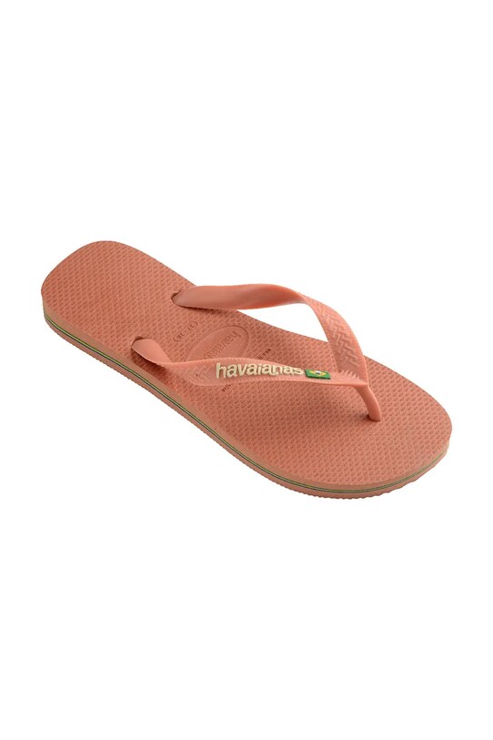 Obuwie Havaianas japonki BRASIL LOGO 4110850.9259 pomarańczowy