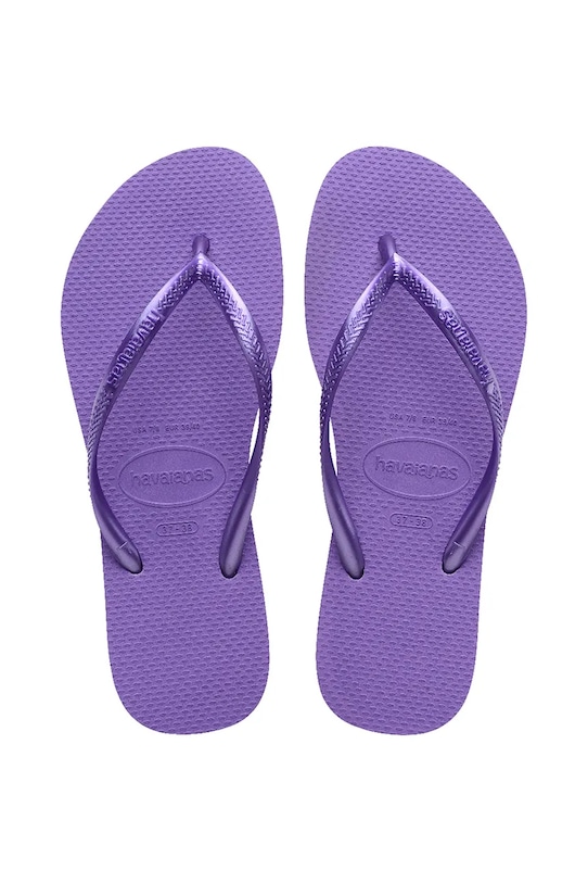 Havaianas klapki SLIM syntetyczny fioletowy 4000030.3503