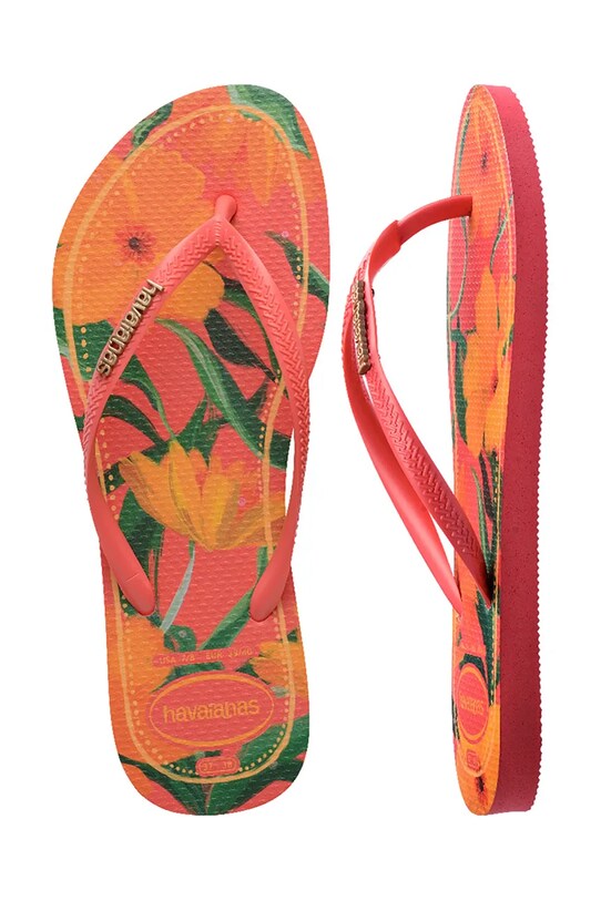 Havaianas klapki SLIM 4122111.9260 pomarańczowy