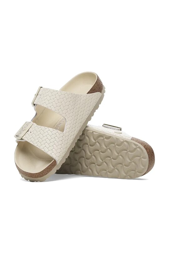 Birkenstock șlapi de piele Arizona Woven Emboss 1029172