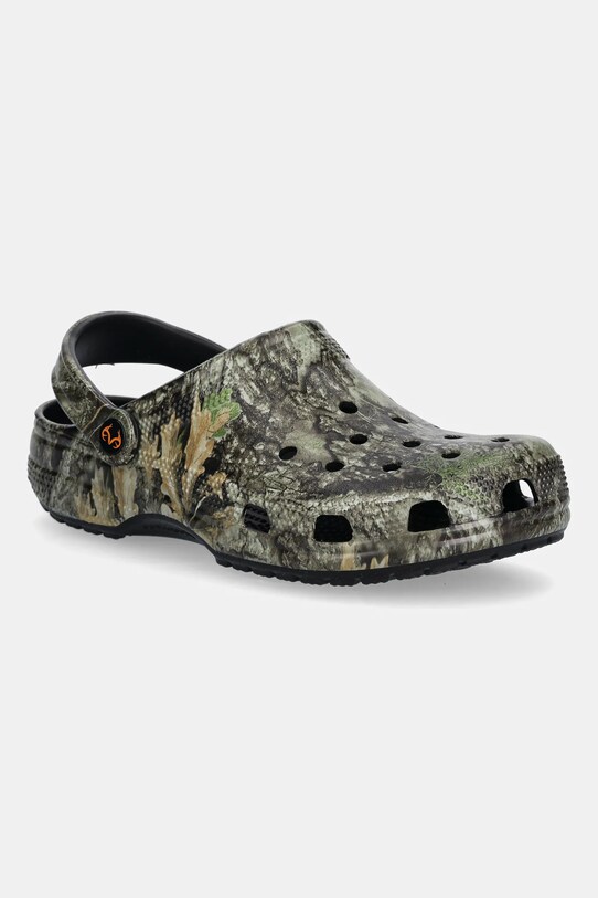 Crocs klapki Classic Realtree Apx Clog syntetyczny zielony 210099.0H