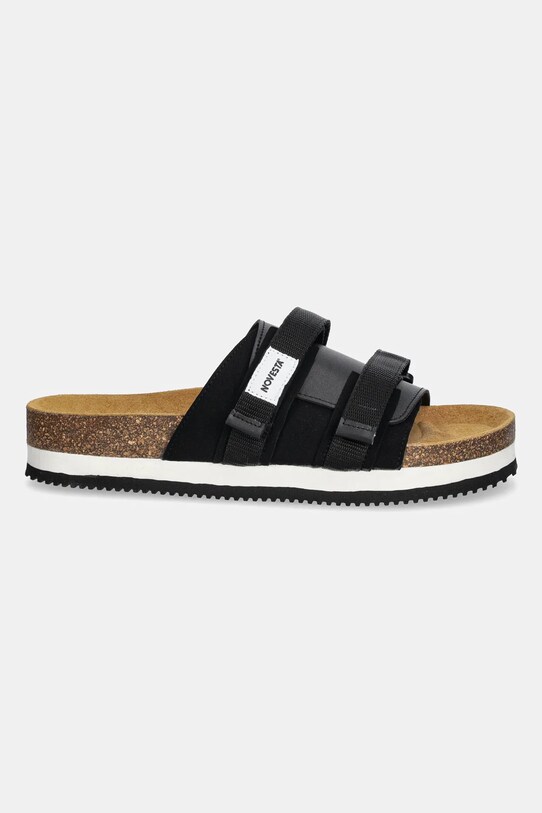 Παντόφλες Novesta Partisan N378001.999701BIA μαύρο SS25