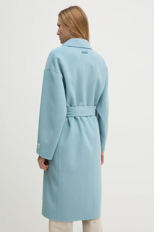 Oblečenie Vlnený kabát Calvin Klein K20K207813 modrá